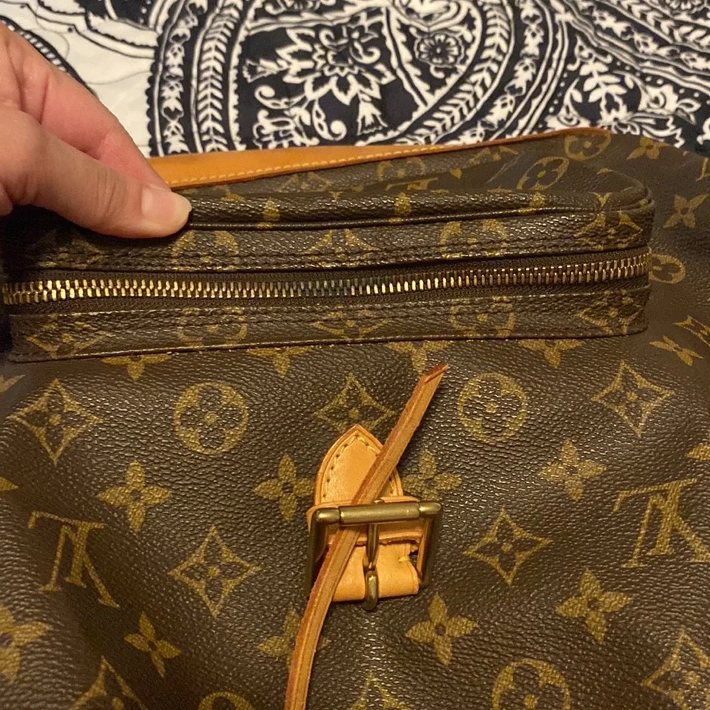 Louis Vuitton Montsouris Vintage GM Monogram Canvas Backpack - Picture 14 of 16